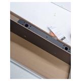 Origin 21 7.87-in D x 23.62-in L Black MDF Rectangular Floating shelf