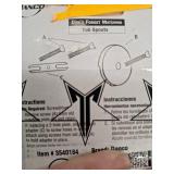 Danco 3 in. Brushed Nickel Gray Round Plastic Overflow Plate