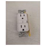 Eaton White GFCI Receptacle