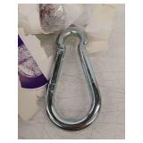 5/8-inch Zinc Plated Steel Spring Snap Hook