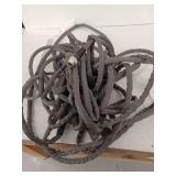 Black Expandable Garden Hose with Metal Connector, Unknown Length