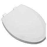 Proflo Pftswec2000 Elongated Closed-Front Toilet Seat - White