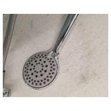 Chrome Multi-Function Handheld Shower Head with Hose