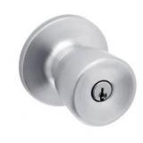 RELIABILT Gallo Stainless Steel Exterior Keyed Entry Door Knob