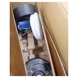 Maverick Smart 60 in. Midnight Black Modern Downrod Mount StandardCeiling Fan with Light Kit and Remote