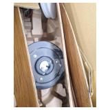 Maverick Smart 60 in. Midnight Black Modern Downrod Mount StandardCeiling Fan with Light Kit and Remote