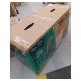 Holiday Living 7.5-ft Hayden pine Pre-lit Artificial Christmas Tree with Twinkling Multicolor LED Lights