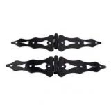 National Hardware - V858 8  Ornamental Strap Hinges - 2 Per Pack