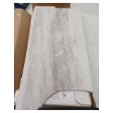 Style Selections Sovereign Stone 1 Pearl Porcelain Marble Floor and Wall Tile, 12-in x 24-in