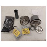 Quarza 33 in. Drop-in/Undermount 50/50 Double Bowl White Granite Composite Kitchen Sink