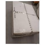 Quarza 33 in. Drop-in/Undermount 50/50 Double Bowl White Granite Composite Kitchen Sink