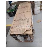 allen roth 53-in Wide Sedona Free Standing Infrared Quartz Flat Wall Electric Fireplace