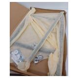 Claire Ceramic White Console Sink With 30 in. W and Matte Black Legs and 8 in. Widespread Faucet Holes