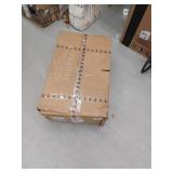 Claire Ceramic White Console Sink With 30 in. W and Matte Black Legs and 8 in. Widespread Faucet Holes