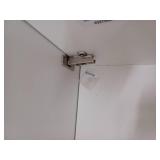 Project Source Dover 18-in Light Gray Single Sink Bathroom Vanity with White Cultured Marble Top