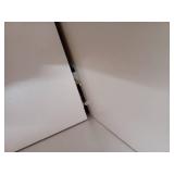 Project Source Dover 18-in Light Gray Single Sink Bathroom Vanity with White Cultured Marble Top