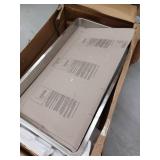 Pescara Undermount Stainless Steel 32.5 in. x 18.5 in. Single Bowl Kitchen Sink