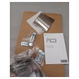 Pescara Undermount Stainless Steel 32.5 in. x 18.5 in. Single Bowl Kitchen Sink