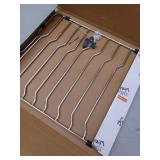 Pescara Undermount Stainless Steel 32.5 in. x 18.5 in. Single Bowl Kitchen Sink