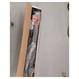 RELIABILT 4 x 4 Black Galvanized Steel Mailbox Post