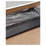 RELIABILT 4 x 4 Black Galvanized Steel Mailbox Post