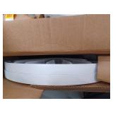 Rev-A-Shelf 32   Lazy Susan Kidney Polymer 2-Shelf  White  3472-32-11-52