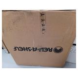 Rev-A-Shelf 32   Lazy Susan Kidney Polymer 2-Shelf  White  3472-32-11-52