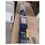 Project Source 1 inch White Cordless Mini Blinds 35x72