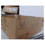 3-Light Black Bathroom Vanity Light Fixture