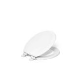 Kohler K-20467-0 Stonewood Quiet-Close Round-Front Toilet Seat - White