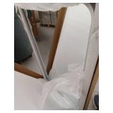 Contemporary 20x36 Silver Frame Wall Mirror