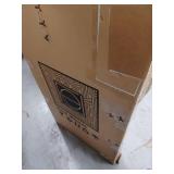 Contemporary 20x36 Silver Frame Wall Mirror