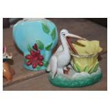 Vintage Planters one Made in  Japan