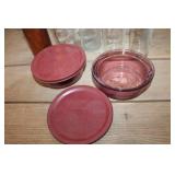 Vintage Glass Bottles & Visions by Corning Dishes