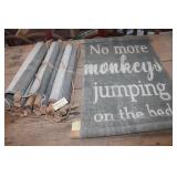 8 Home Décor Banners NWTS