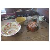 Vintage USA Yellow Bowl & More