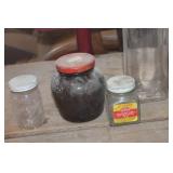 Vintage Glass Bottles & Jars