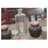Vintage Glass Bottles & Jars