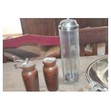 Vtg. Kormex Relish Dish, S&P Shakers & More