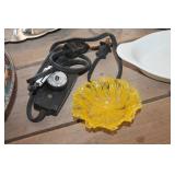 Vtg. Metal Relish Dish and More