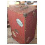 Vintage Doll Trunk with Clothes