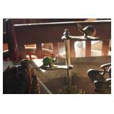 Vintage Metal Letter Holders and More