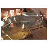 Vtg. Metal Towel Holder, Trivets & More