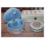 Heart Storage Boxes, Tin & More