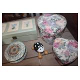 Heart Storage Boxes, Tin & More