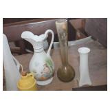 Small Vintage Vases, Frames & More