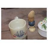 Vtg. Celluloid File, Trinket Box & More