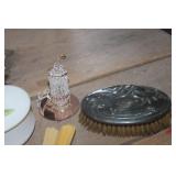 Vtg. Celluloid File, Trinket Box & More