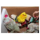 Box of Vintage Birds