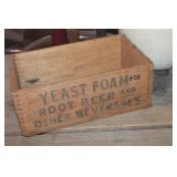 Vintage Wood Boxes & Crock